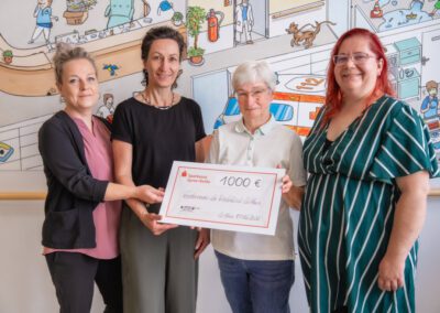 Spende an Kinderklinik